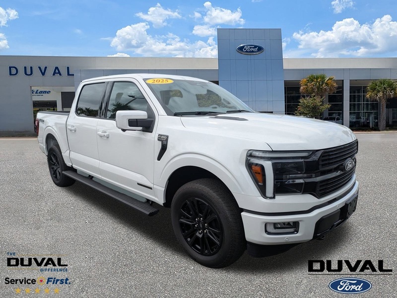 New 2025 FORD F-150 PLATINUM in JACKSONVILLE, FLORIDA