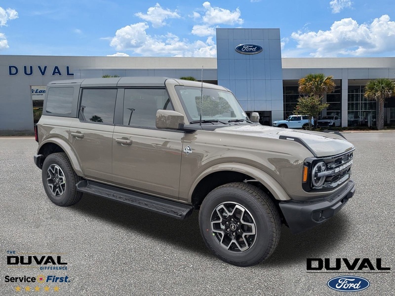 New 2025 FORD BRONCO OUTER BANKS in JACKSONVILLE, FLORIDA