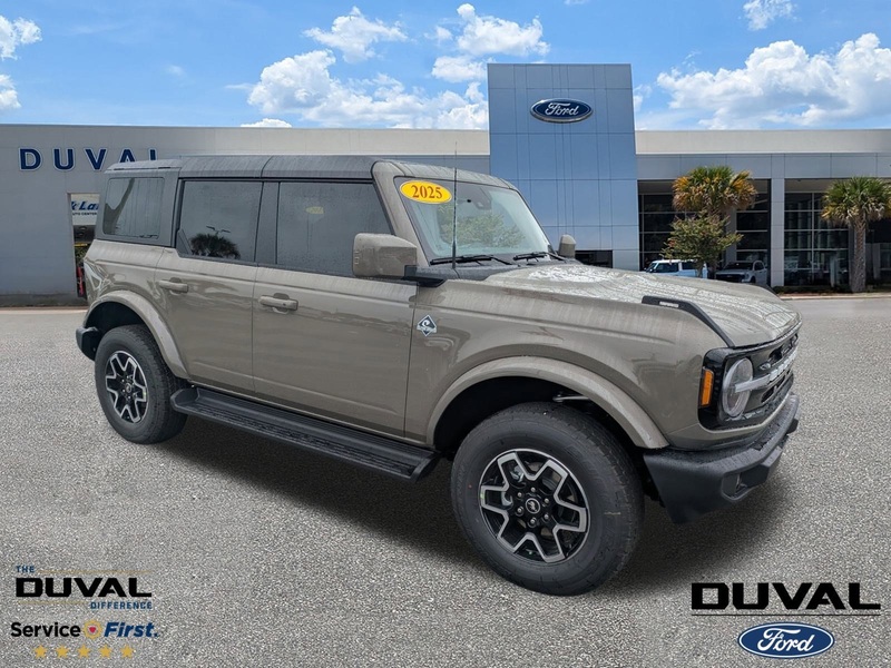 New 2025 FORD BRONCO OUTER BANKS in JACKSONVILLE, FLORIDA