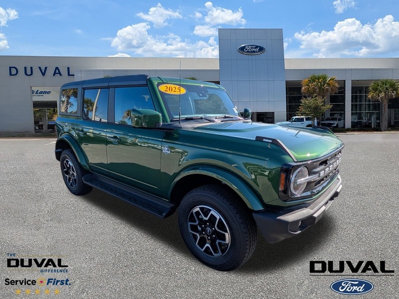 New 2025 FORD BRONCO OUTER BANKS in JACKSONVILLE, FLORIDA