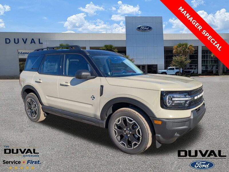 New 2025 FORD BRONCO SPORT OUTER BANKS in JACKSONVILLE, FLORIDA