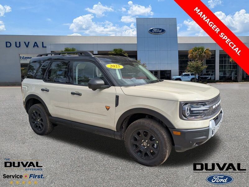 New 2025 FORD BRONCO SPORT BADLANDS in JACKSONVILLE, FLORIDA