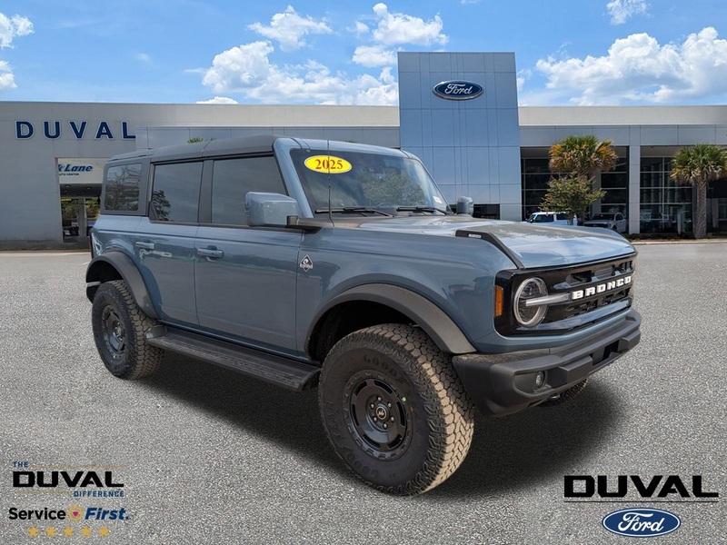 New 2025 FORD BRONCO OUTER BANKS in JACKSONVILLE, FLORIDA