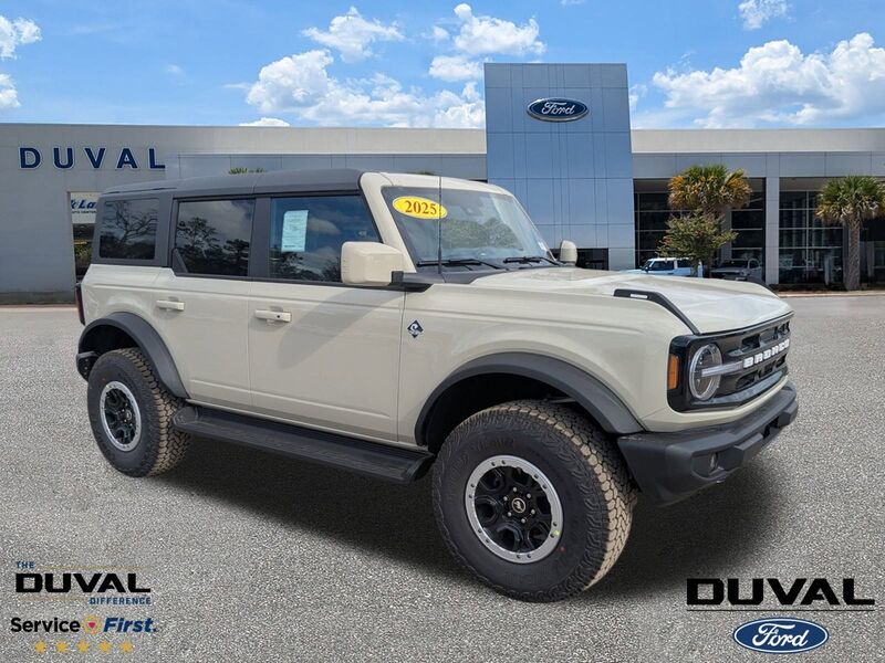 New 2025 FORD BRONCO OUTER BANKS in JACKSONVILLE, FLORIDA