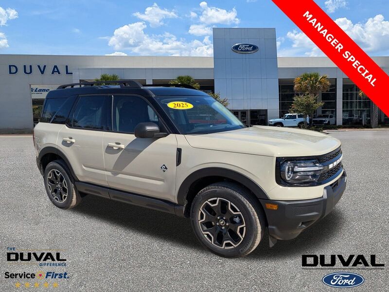 New 2025 FORD BRONCO SPORT OUTER BANKS in JACKSONVILLE, FLORIDA