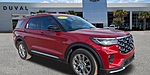 New 2026 FORD EXPLORER PLATINUM in JACKSONVILLE, FLORIDA