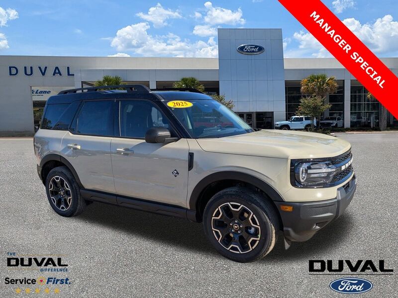 New 2025 FORD BRONCO SPORT OUTER BANKS in JACKSONVILLE, FLORIDA
