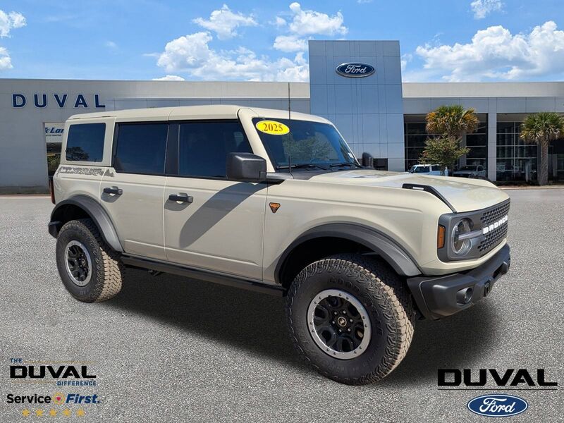 New 2025 FORD BRONCO BADLANDS in JACKSONVILLE, FLORIDA