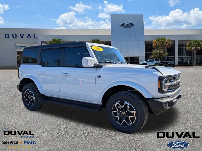 New 2025 FORD BRONCO OUTER BANKS in JACKSONVILLE, FLORIDA