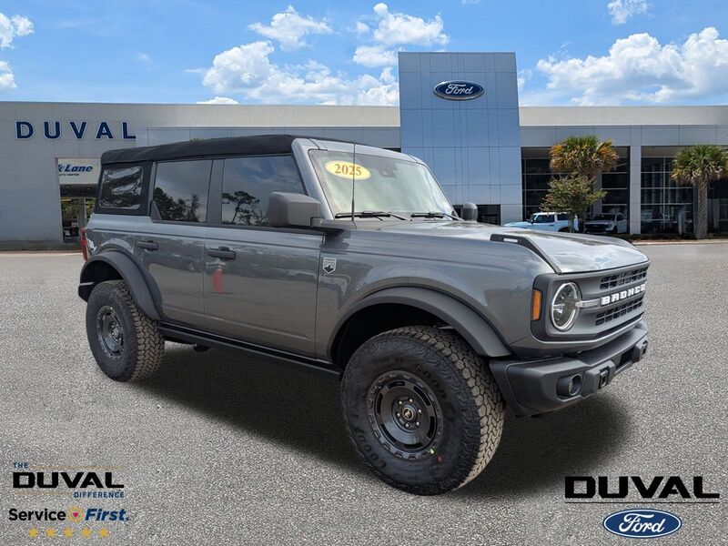 New 2025 FORD BRONCO BIG BEND in JACKSONVILLE, FLORIDA