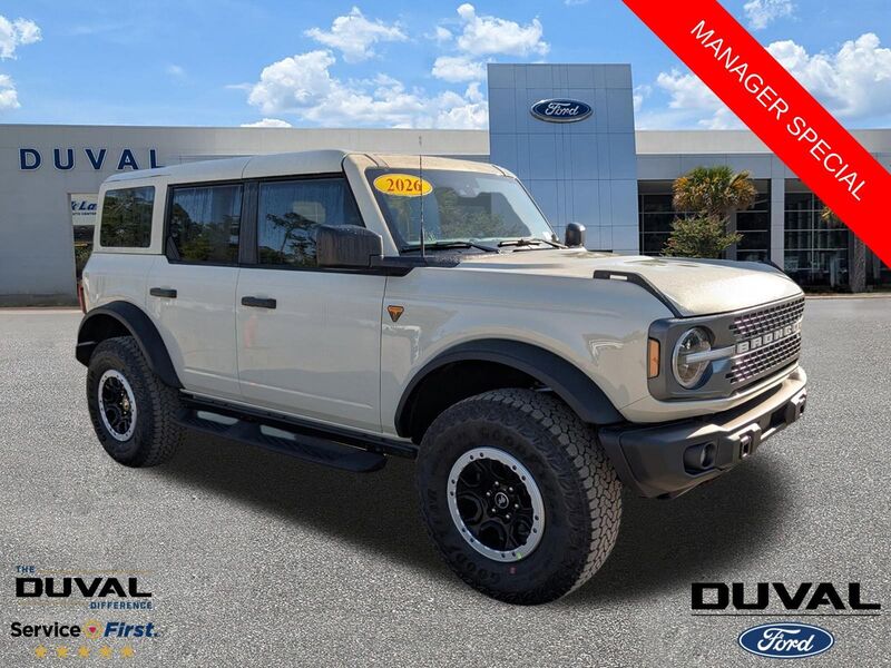 New 2026 FORD BRONCO BADLANDS in JACKSONVILLE, FLORIDA