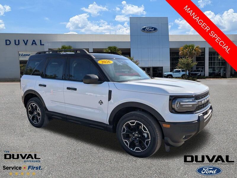 New 2026 FORD BRONCO SPORT OUTER BANKS in JACKSONVILLE, FLORIDA