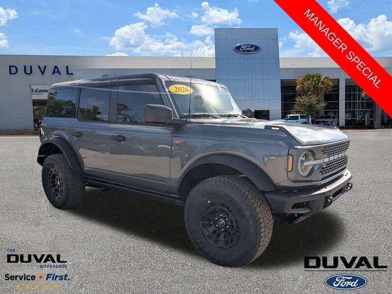 New 2026 FORD BRONCO BADLANDS in JACKSONVILLE, FLORIDA