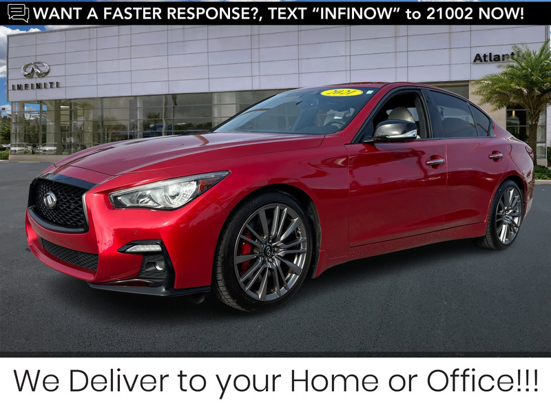 Used 2021 INFINITI Q50 RED SPORT 400 in JACKSONVILLE, FLORIDA