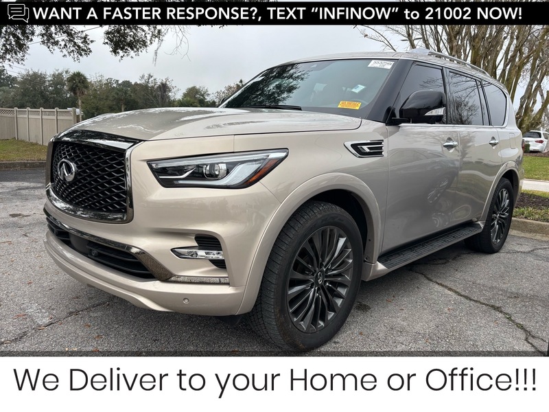 Used 2024 INFINITI QX80 SENSORY in JACKSONVILLE, FLORIDA