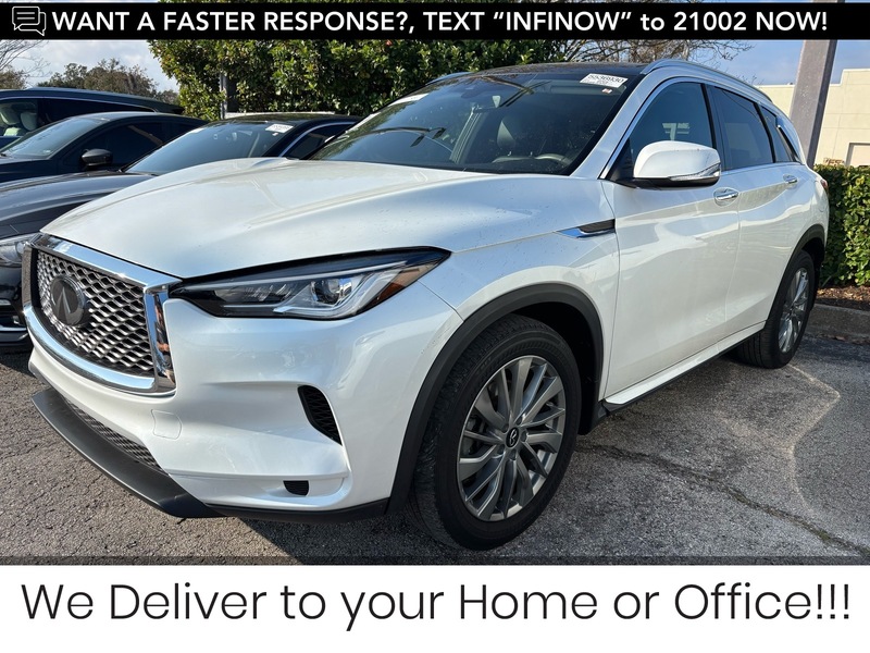 Used 2023 INFINITI QX50 LUXE in JACKSONVILLE, FLORIDA