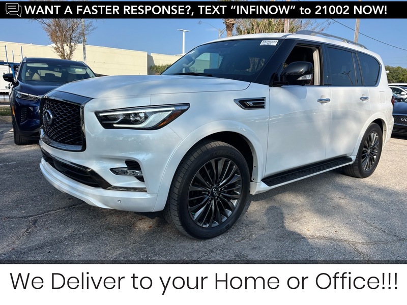 Used 2023 INFINITI QX80 PREMIUM SELECT in JACKSONVILLE, FLORIDA