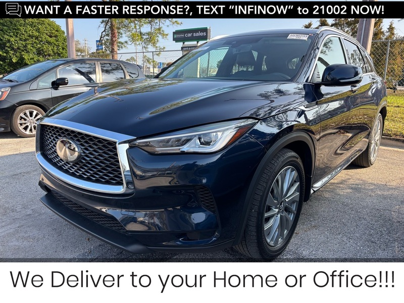 Used 2023 INFINITI QX50 LUXE in JACKSONVILLE, FLORIDA