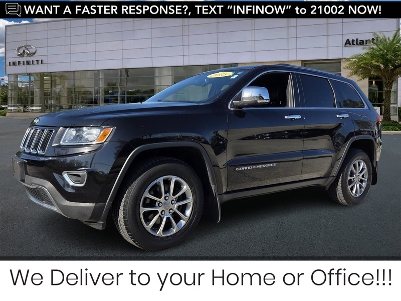 Used 2015 JEEP GRAND CHEROKEE LIMITED in JACKSONVILLE, FLORIDA