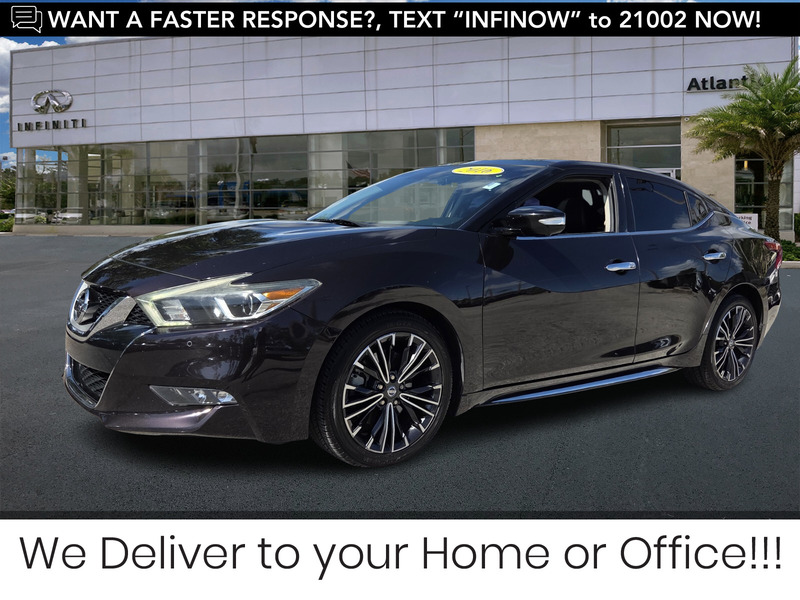 Used 2016 NISSAN MAXIMA PLATINUM in JACKSONVILLE, FLORIDA