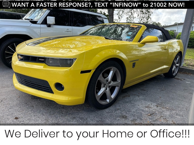 Used 2014 CHEVROLET CAMARO 2LT in JACKSONVILLE, FLORIDA