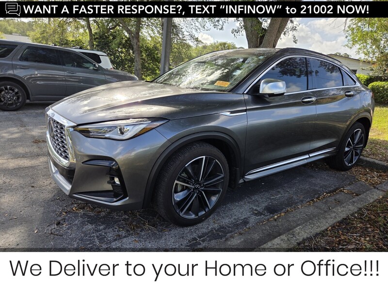 Used 2025 INFINITI QX55 LUXE in JACKSONVILLE, FLORIDA