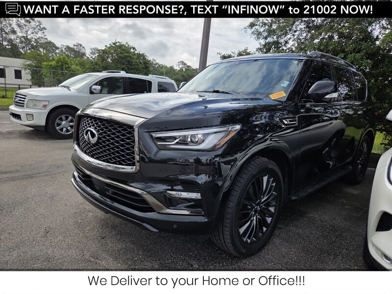 Used 2022 INFINITI QX80 PREMIUM SELECT in JACKSONVILLE, FLORIDA
