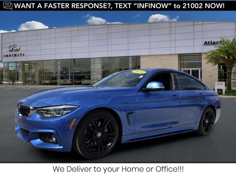 Used 2019 BMW 4 SERIES 440I GRAN COUPE in JACKSONVILLE, FLORIDA