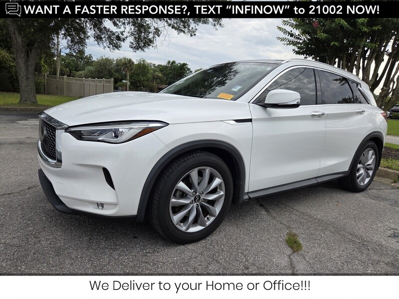 Used 2020 INFINITI QX50 LUXE in JACKSONVILLE, FLORIDA