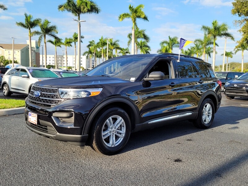 Used 2021 FORD EXPLORER XLT RWD in LAKE WORTH, FLORIDA