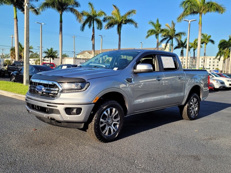 Used 2020 FORD RANGER LARIAT 4WD SUPERCREW 5' BOX in LAKE WORTH, FLORIDA