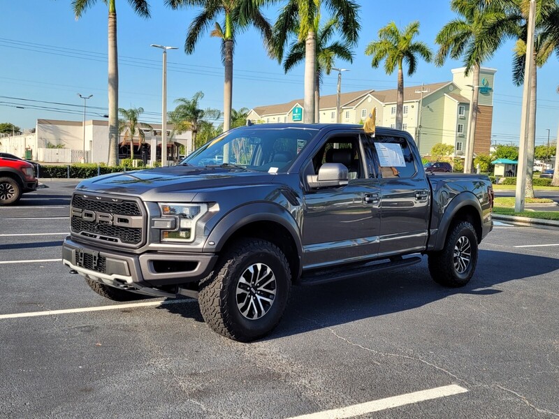 Used 2019 FORD F-150 RAPTOR 4WD SUPERCREW 5.5' BOX in LAKE WORTH, FLORIDA