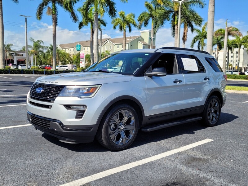 Used 2018 FORD EXPLORER SPORT 4WD in LAKE WORTH, FLORIDA