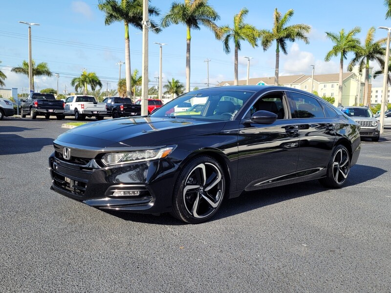 Used 2019 Honda Accord Sedan SPORT 1.5T CVT in LAKE WORTH, FLORIDA