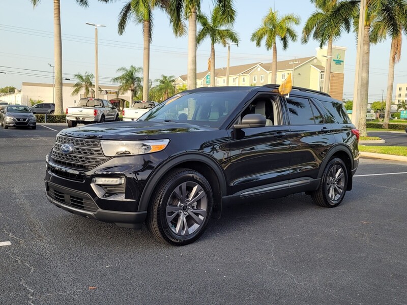 Used 2021 FORD EXPLORER XLT 4WD in LAKE WORTH, FLORIDA