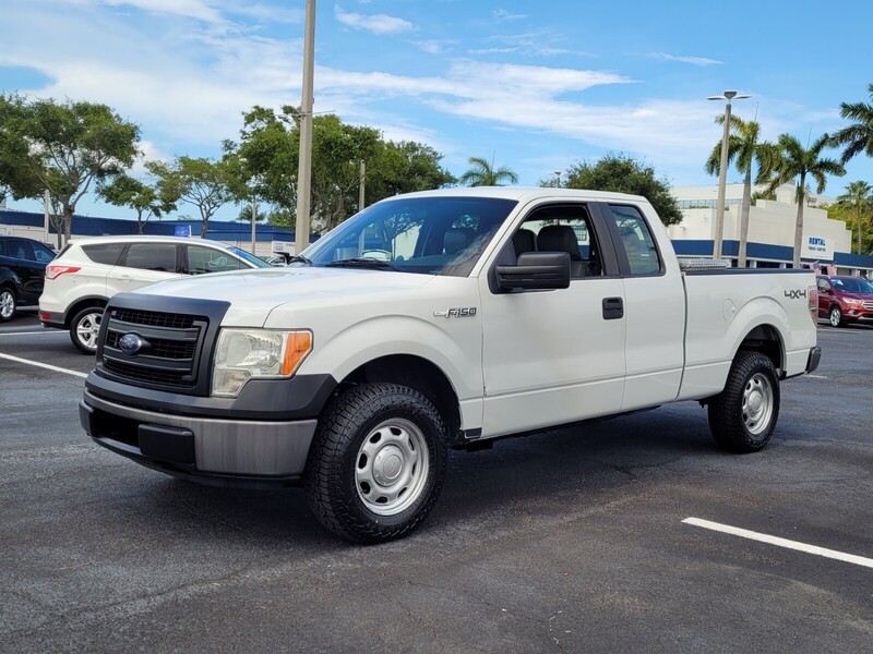 Used 2014 FORD F-150 4WD SUPERCAB 145
