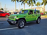 Used 2018 JEEP WRANGLER UNLIMITED SAHARA 4X4 in LAKE WORTH, FLORIDA (Photo 1)