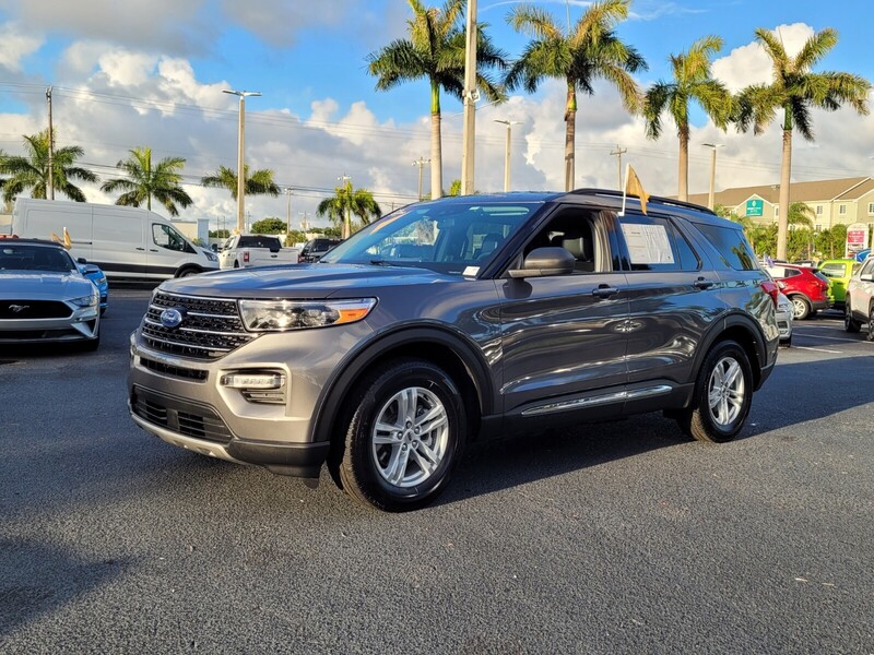 Used 2021 FORD EXPLORER XLT RWD in LAKE WORTH, FLORIDA