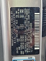 Used 2022 KIA SELTOS LX IVT AWD in LAKE WORTH, FLORIDA (Photo 31)