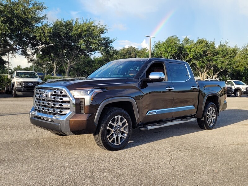 Used 2022 TOYOTA TUNDRA 1794 EDITION CREWMAX 5.5' BED 3.5L in LAKE WORTH, FLORIDA