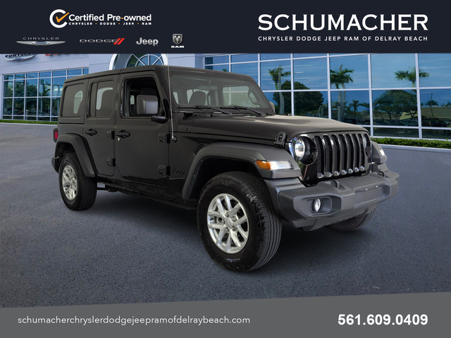 used 2023 Jeep Wrangler car, priced at $26,988