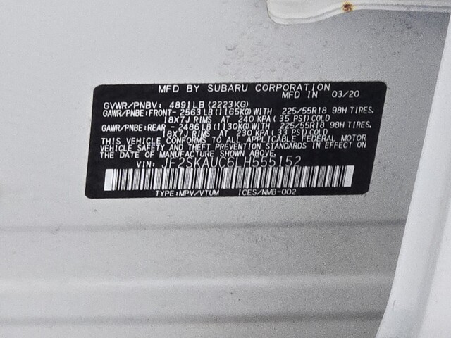 used 2020 Subaru Forester car, priced at $12,398