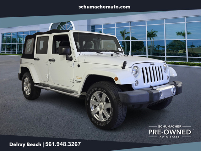 used 2014 Jeep Wrangler Unlimited car, priced at $17,988
