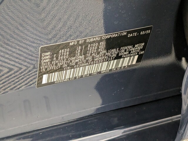 used 2025 Subaru Legacy car, priced at $23,888