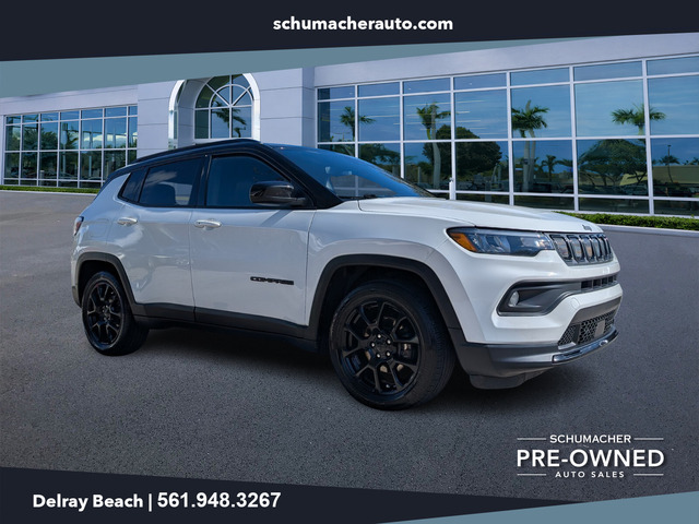 used 2022 Jeep Compass car, priced at $16,991
