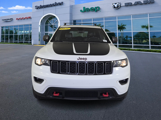 used 2021 Jeep Grand Cherokee car, priced at $15,888