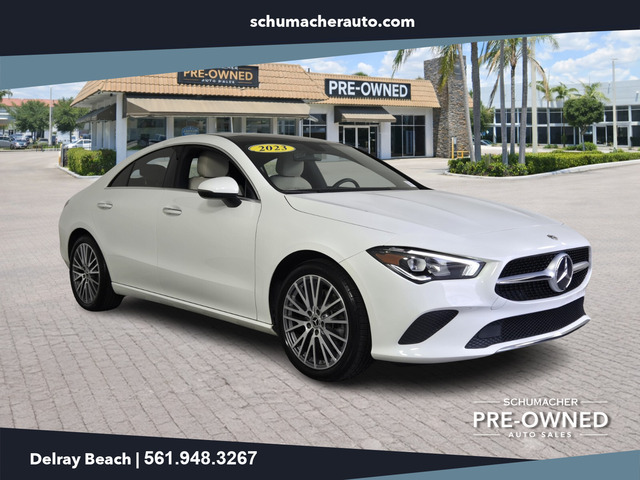 used 2023 Mercedes-Benz CLA car, priced at $28,777