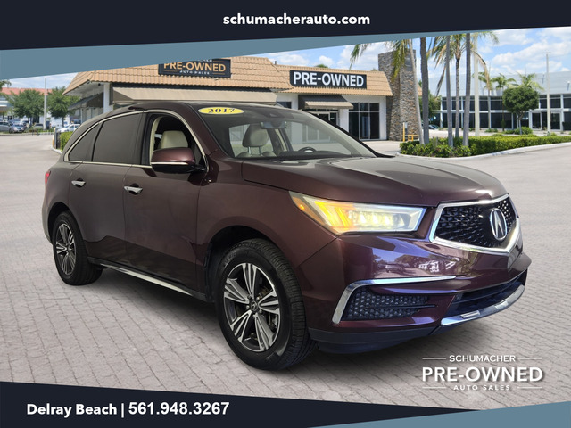 used 2017 Acura MDX car, priced at $13,777