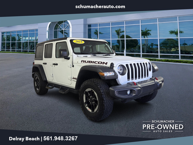 used 2018 Jeep Wrangler Unlimited car, priced at $22,888