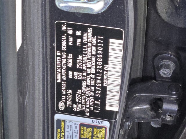 used 2016 Kia Optima car